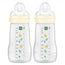 Mam Baby Easy Active Baby Bottle Neutral Glossy, 2X270Ml