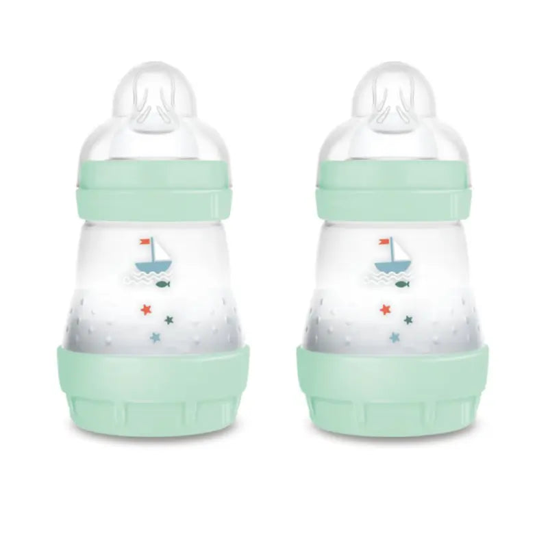Mam Baby Easy Start Anti-colic Bottle Bright Blue, 2X160Ml