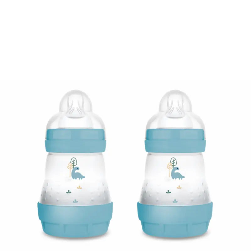 Mam Baby Easy Start Anti-Colic Bottle Blue Matt, 2X160Ml