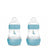 Mam Baby Easy Start Anti-Colic Bottle Blue Matt, 2X160Ml