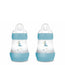 Mam Baby Easy Start Anti-Colic Bottle Blue Matt, 2X160Ml