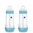 Mam Baby Easy Start Feeding Bottle Anti-Colic Blue Matt, 2X320Ml