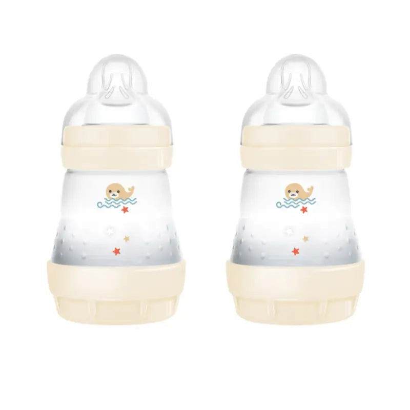 Mam Baby Easy Start Neutral Anti-Colic Bottle Glossy, 2X160Ml