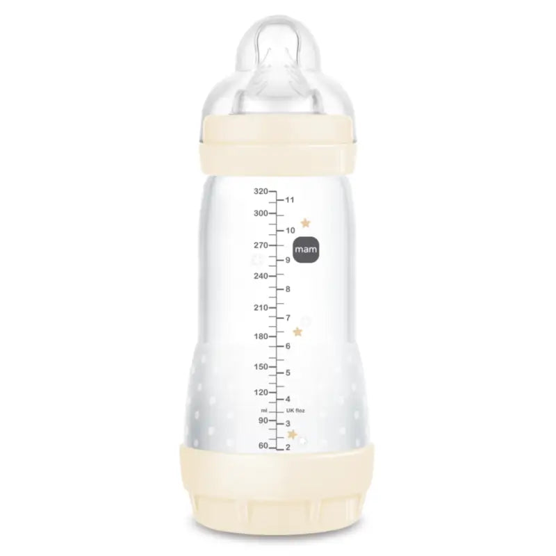 Mam Baby Easy Start Neutral Anti-Colic Baby Bottle Glossy, 320Ml