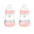 Mam Baby Easy Start Anti-colic Bottle Bright Pink, 2X160Ml