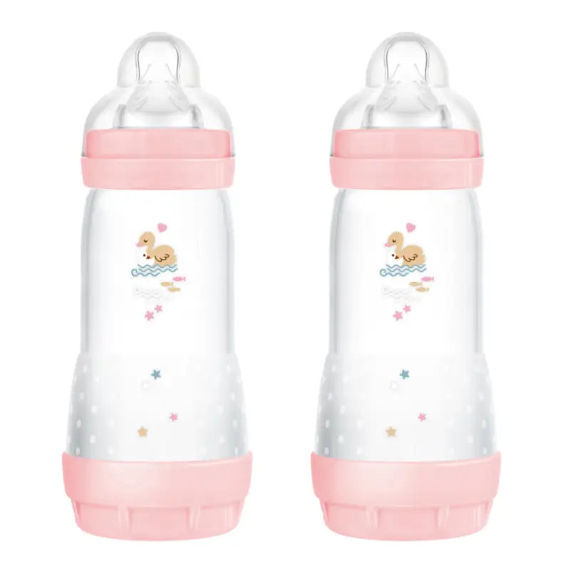 Mam Baby Easy Start Anti-Colic Bottle Bright Pink, 2X320Ml
