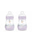 Mam Baby Easy Start Feeding Bottle Anti-Colic Matt Pink, 2X160Ml