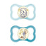 Mam Baby Pacifier Air Night Silicone Blue +6M, 2 Units
