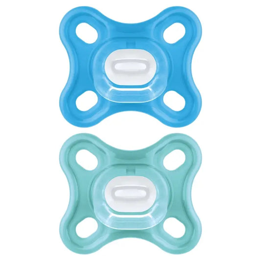Mam Baby Comfort Soother Blue 0-3M, 2 Units