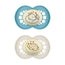 Mam Baby Pacifier Original Night Silicone Blue +6M, 2 Units
