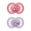 Mam Baby Original Silicone Pacifier Pink +6M, 2 Units