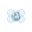 MAM Baby Soother Perfect Night Silicone 0M+ Blue 1 pc.