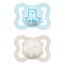Mam Baby Supreme Silicone Pacifier Blue 2-6M, 2 Units