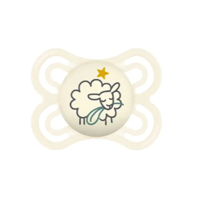 Mam Pacifier Perfect Night 2-6 Months Silicone Neutral, 1 piece