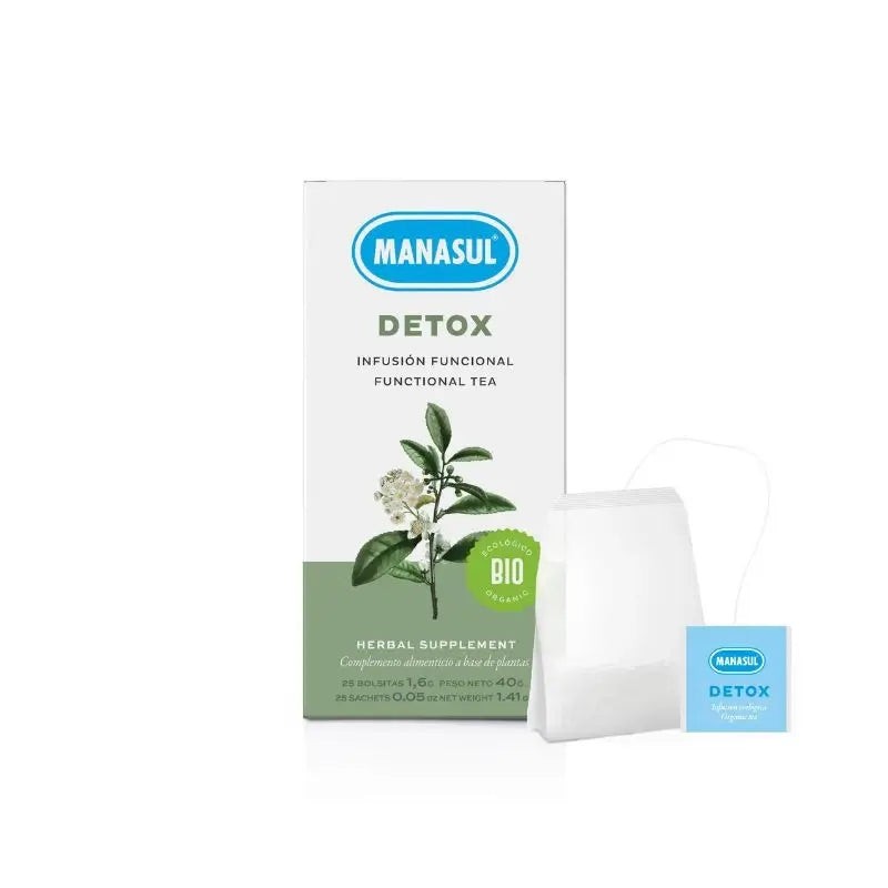 Manasul Detox Bio , 25 infusions