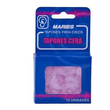 MARIES Wax ear plugs 12 units