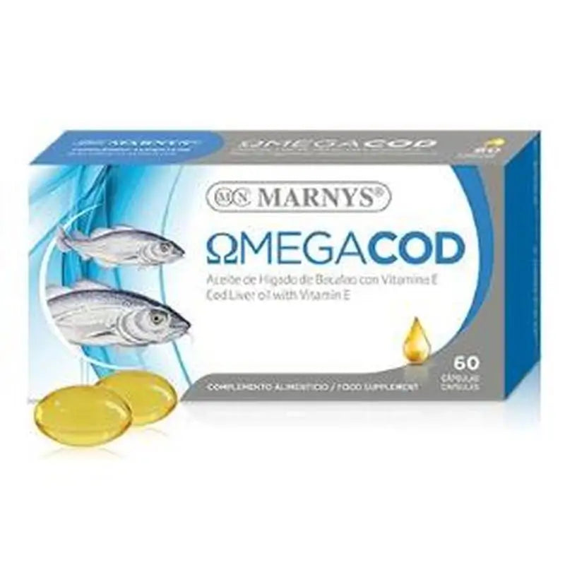 Marnys Cod Liver Oil 60Small Pearls
