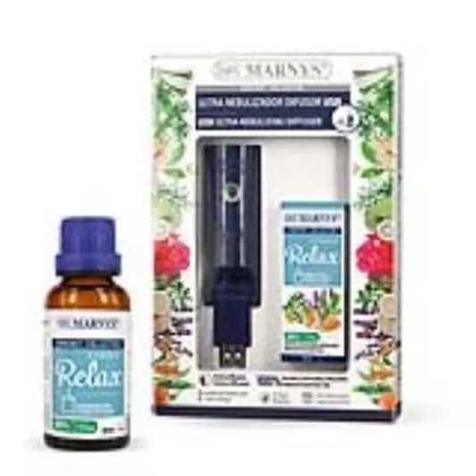 Marnys Pack Usb Ultra Nebuliser+Synergy Relax 30Ml.