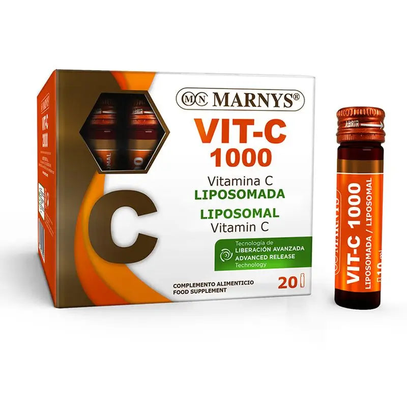Marnys Vit-C 1000 Liposomada , 10mlx20 vials
