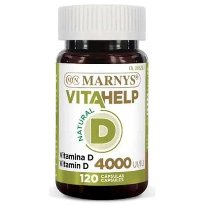 Marnys Vitahelp Vitamin D 4000Ui 120Pearls