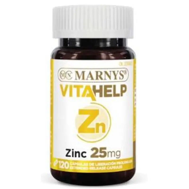 Marnys Vitahelp Zinc 25Mg. 120Pearls