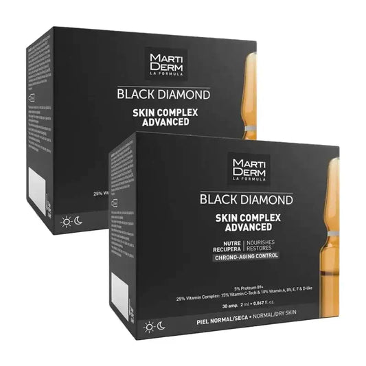 Martiderm Black Diamond Skin Complex Advanced, Pack 2 x 30 Ampoules