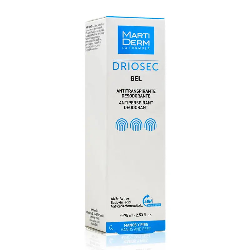 Martiderm Driosec Hand and Foot Gel 75 ml