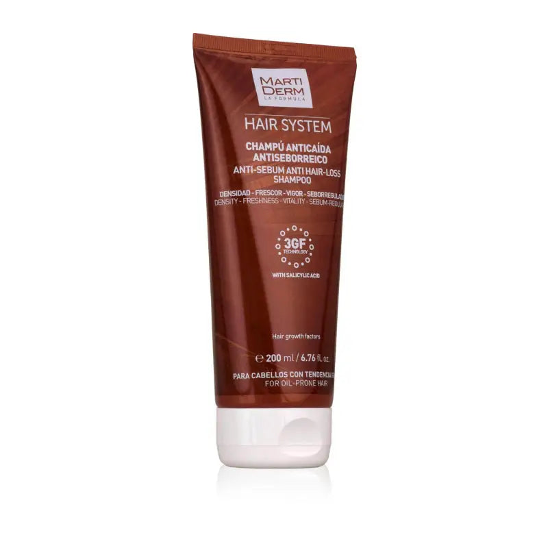 Martiderm Hair System 3 GF Anti-Hair Loss Shampoo 200 ml