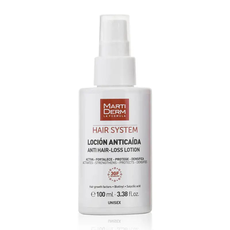 Martiderm Hair System Unisex Hair Loss Lotion 100 ml