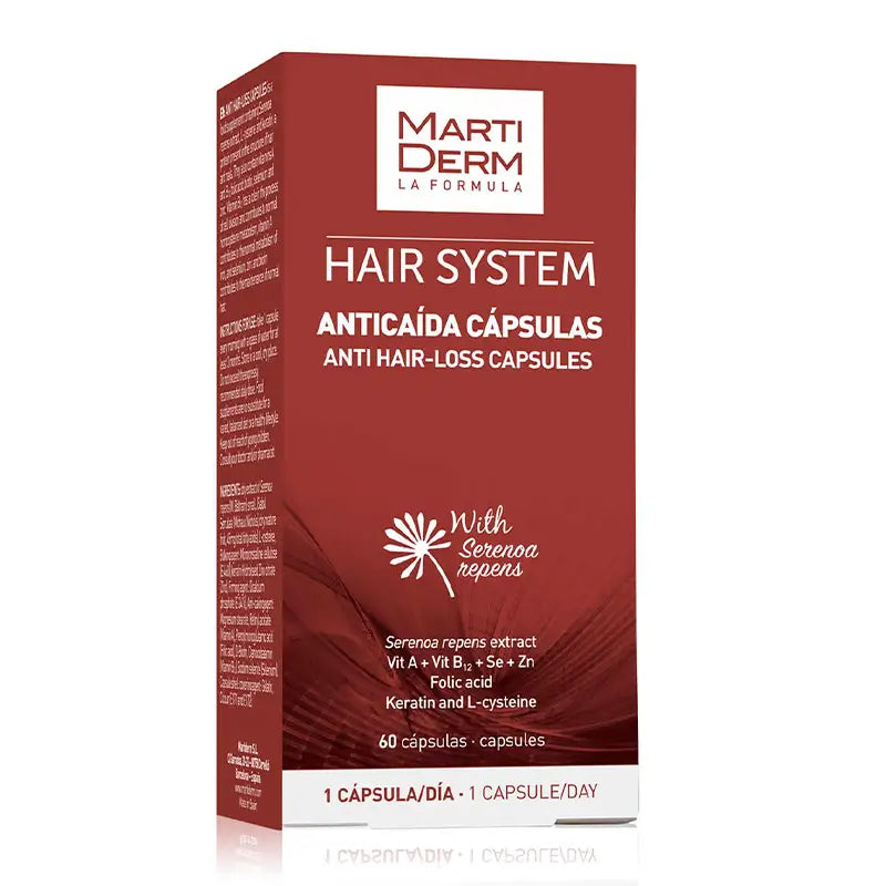 Martiderm Hair System anti-hair loss capsules 60 capsules