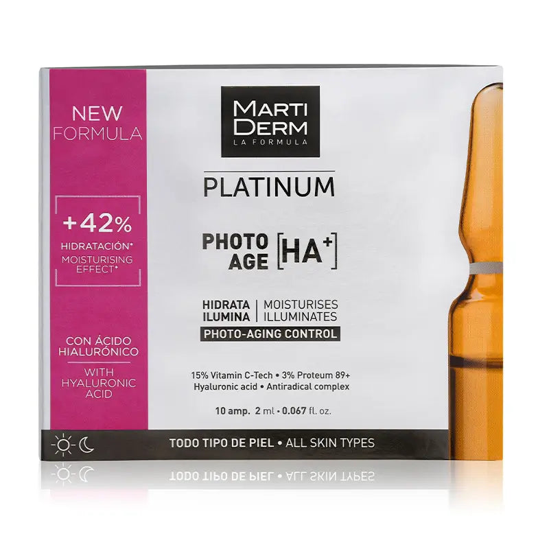 Martiderm Platinum Photo-Age Ha+ - 10 Ampoules