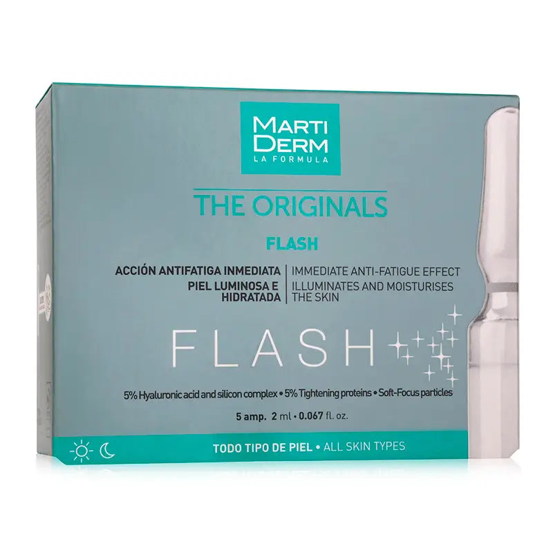 Martiderm The Originals Immediate Action Flash 5 Ampoules x 2 ml
