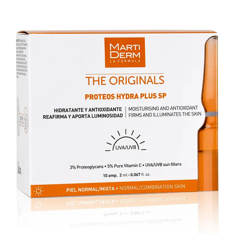 Martiderm The Originals Proteos Hydra Plus Sp 10 Ampoules x 2 ml