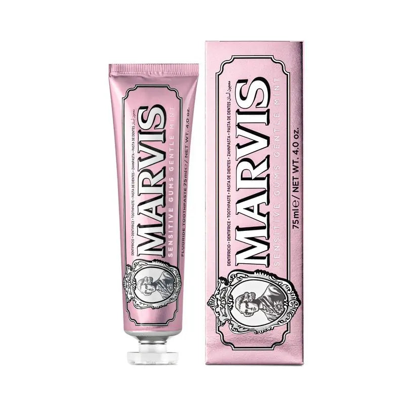 Marvis Sensitive Gums Gentle Mint Toothpaste With Fluoride , 75 ml