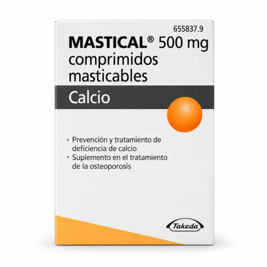 Mastical 500 mg Calcium 90 Chewable Tablets