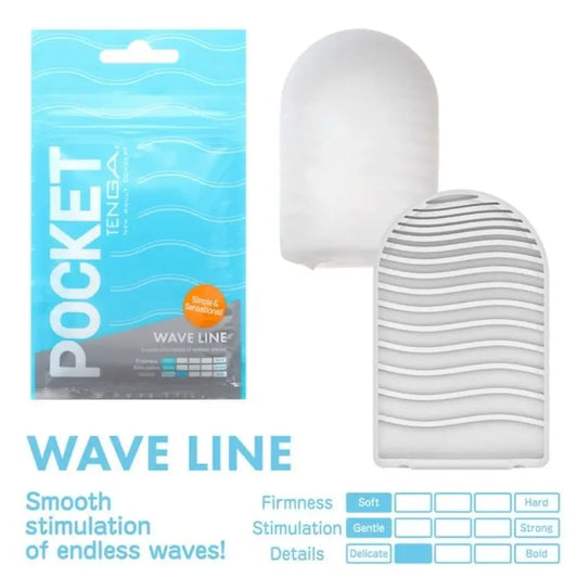 Tenga Wave Line Pocket Masturbator