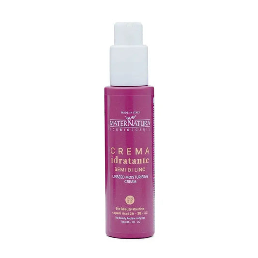 Maternatura Curly Hair Finishing Cream With Linen, 100 ml