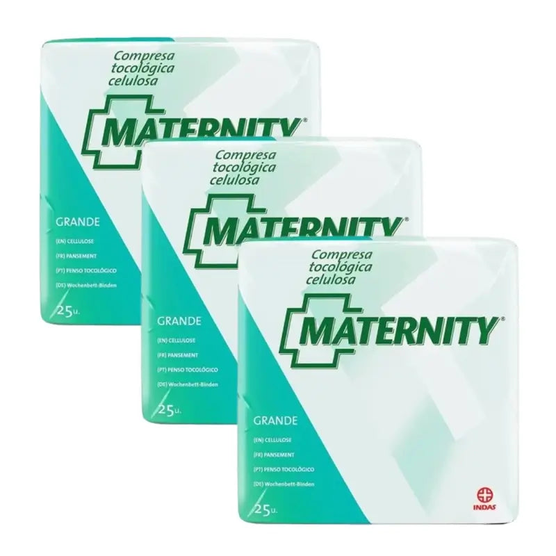 Maternity Tocologic Cellulose Pad , 3 x 25 units