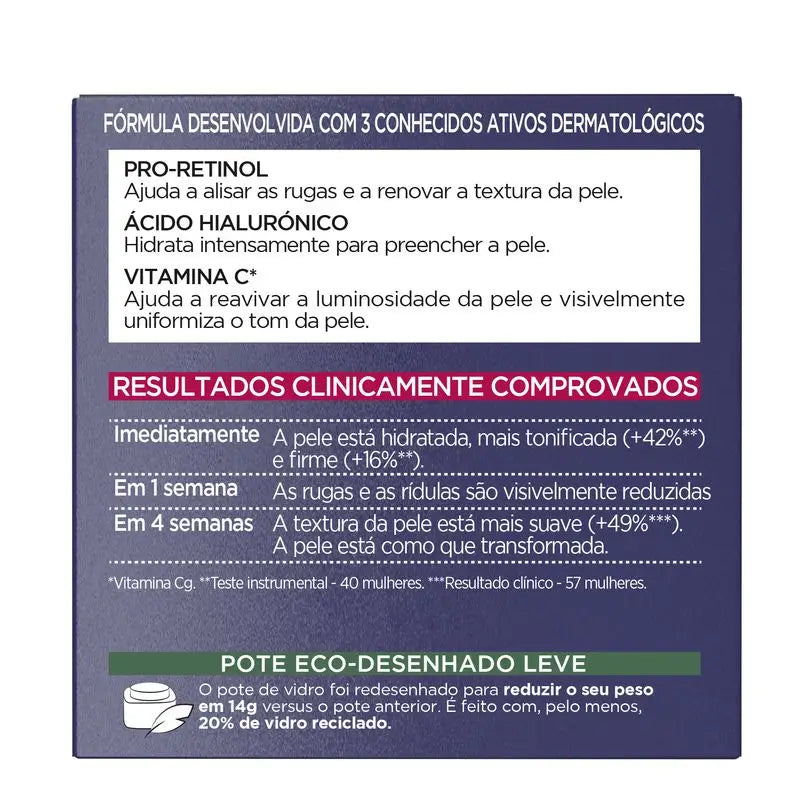L'Oréal Paris Revitalift Laser Anti-Ageing Night Cream Triple Action, Anti-Wrinkle and Multi-Correction, 50 ml