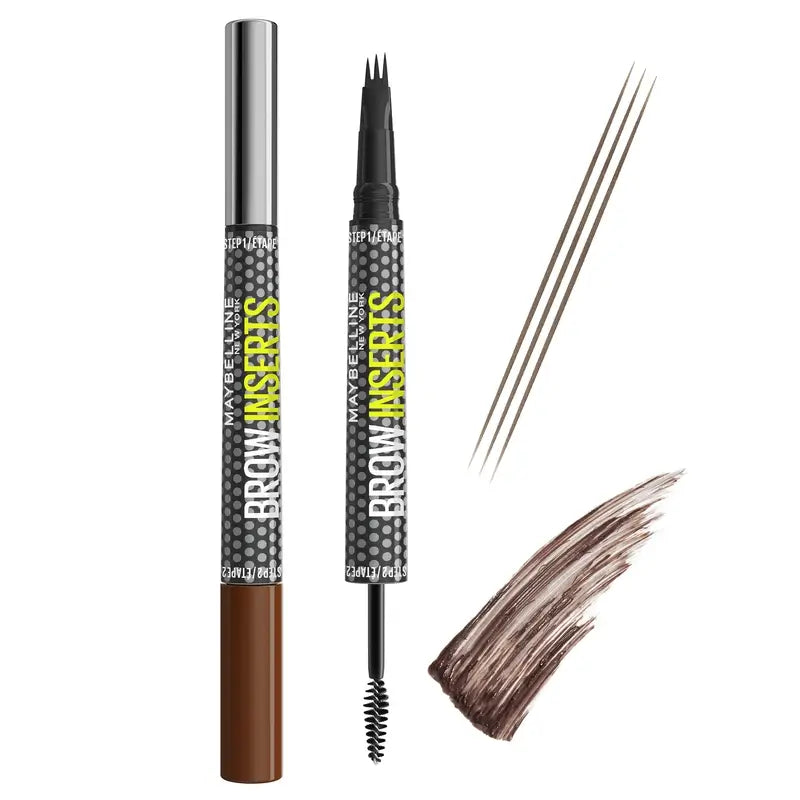 Maybelline New York Brow Insert Brow Pencil, Medium Brown, 1.25 ml