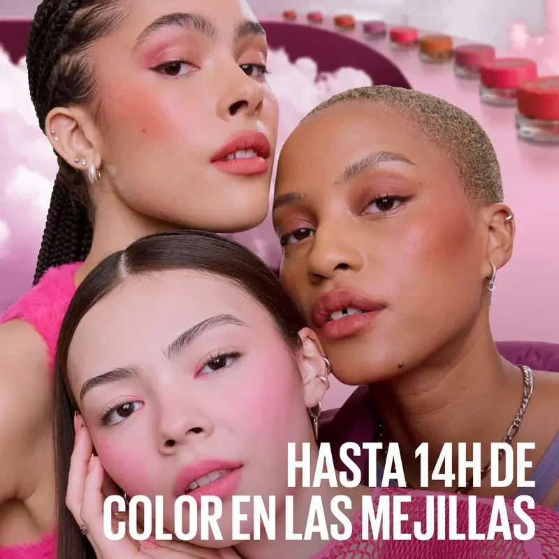 Maybelline New York Cloudtopia Matte Liquid Blush, Shade 95 Pink Cloud, 4.75 ml