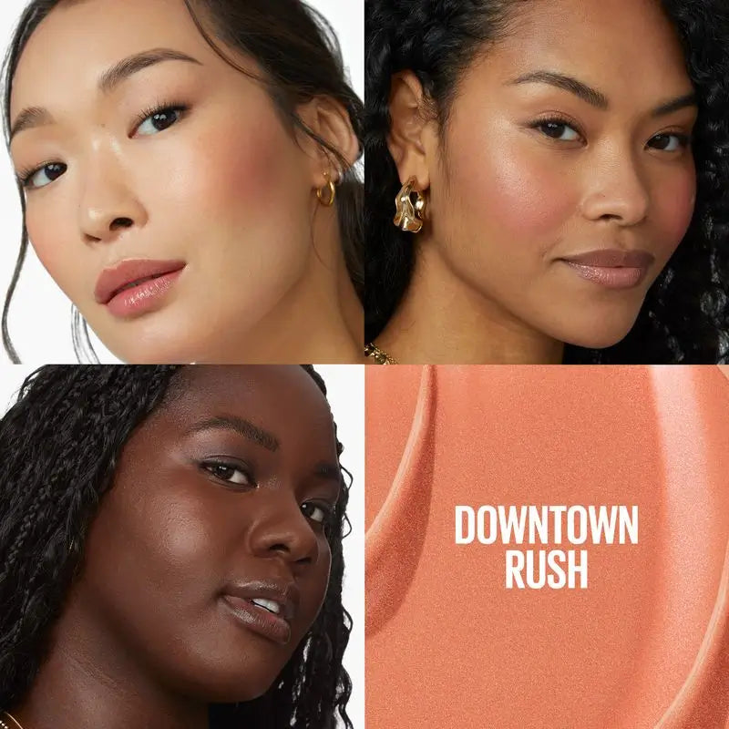 Maybelline New York Sunkisser Bronzing Blusher, Colour & Glow, Modulable Formula, Shade 01 Downtown Rush