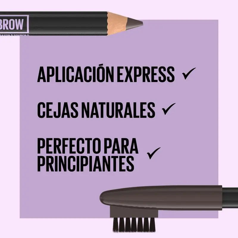 Maybelline New York Express Brow Pencil Shade Medium Brown