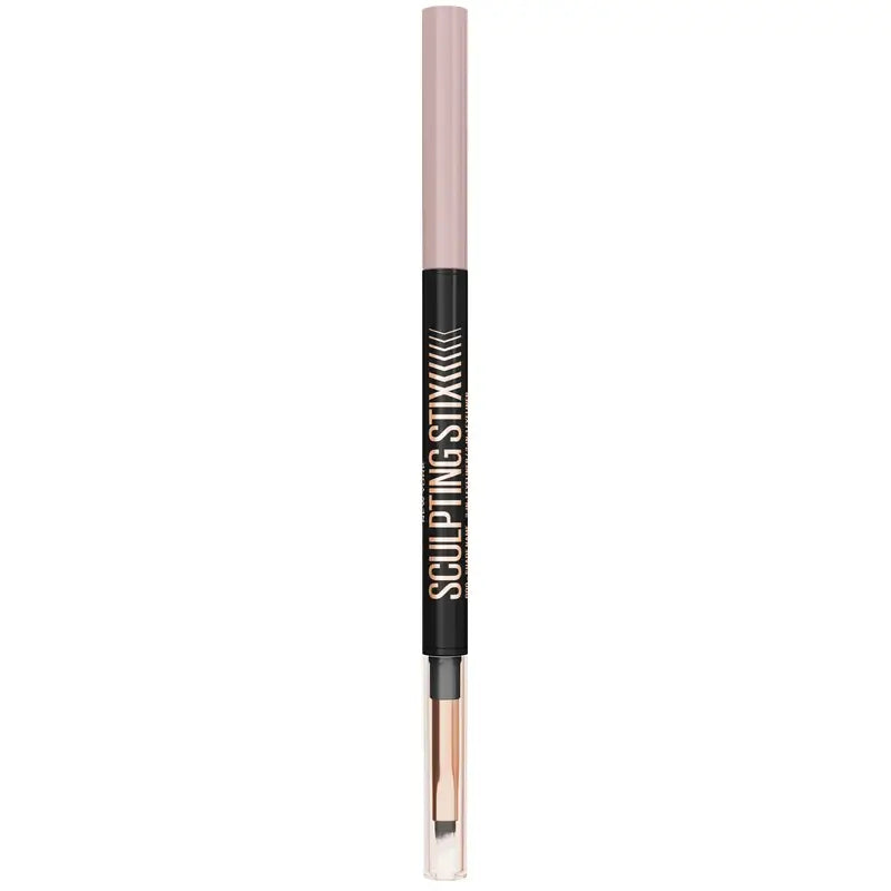 Maybelline New York Sculpting Stix Eyeliner 2 In 1, Black Blur 016, 0,7G