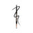 Maybelline New York Sculpting Stix Eyeliner 2 In 1, Black Blur 016, 0,7G