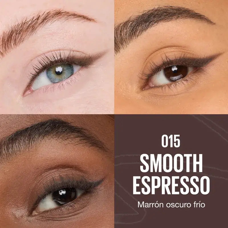 Maybelline New York Sculpting Stix Eyeliner 2 In 1, Smooth Espresso 015, 0,7G