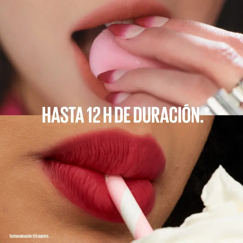 Maybelline New York Super Stay Teddy Tint Matte Lip Tint, Shade 35 July Forever, 5 ml