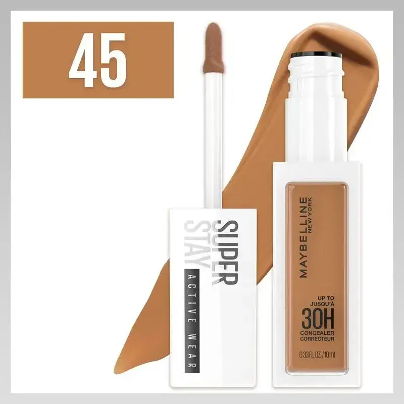Maybelline New York Superstay Active Wear Concealer, Shade 45 Tan