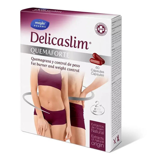 Mayla Pharma Delicaslim Quemaforte , 60 capsules