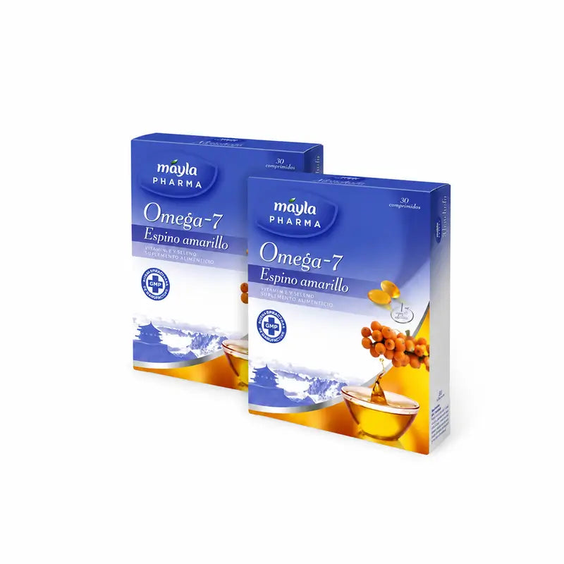 Máyla Pharma Omega-7 Sea Buckthorn Pack 2 x 30 capsules